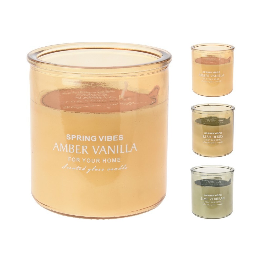 CANDELA PROFUMATA IN VETRO