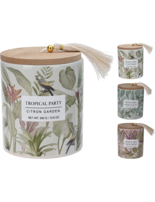 CANDELA IN CERAMICA-PROFUMATA