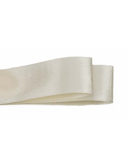 NASTRO-DOPPIO RASO-PANNA