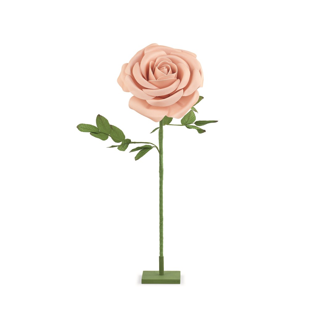 ROSA-COLORE  ROSA- CON STELO