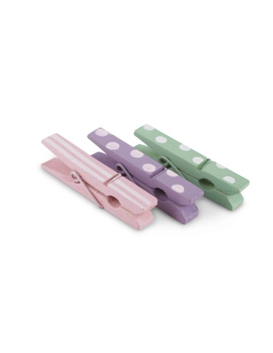 MOLLETTINA LEGNO ROSA-LILLA-VERDE H1