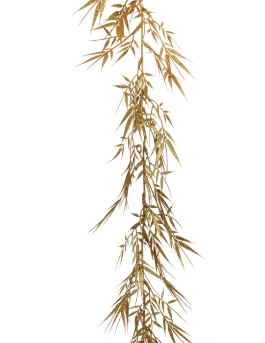 GHIRLANDA SALICE GLITTERATA GOLD