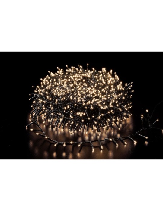 700 MINI LUCI LED ESTERNO BIANCO CALDO