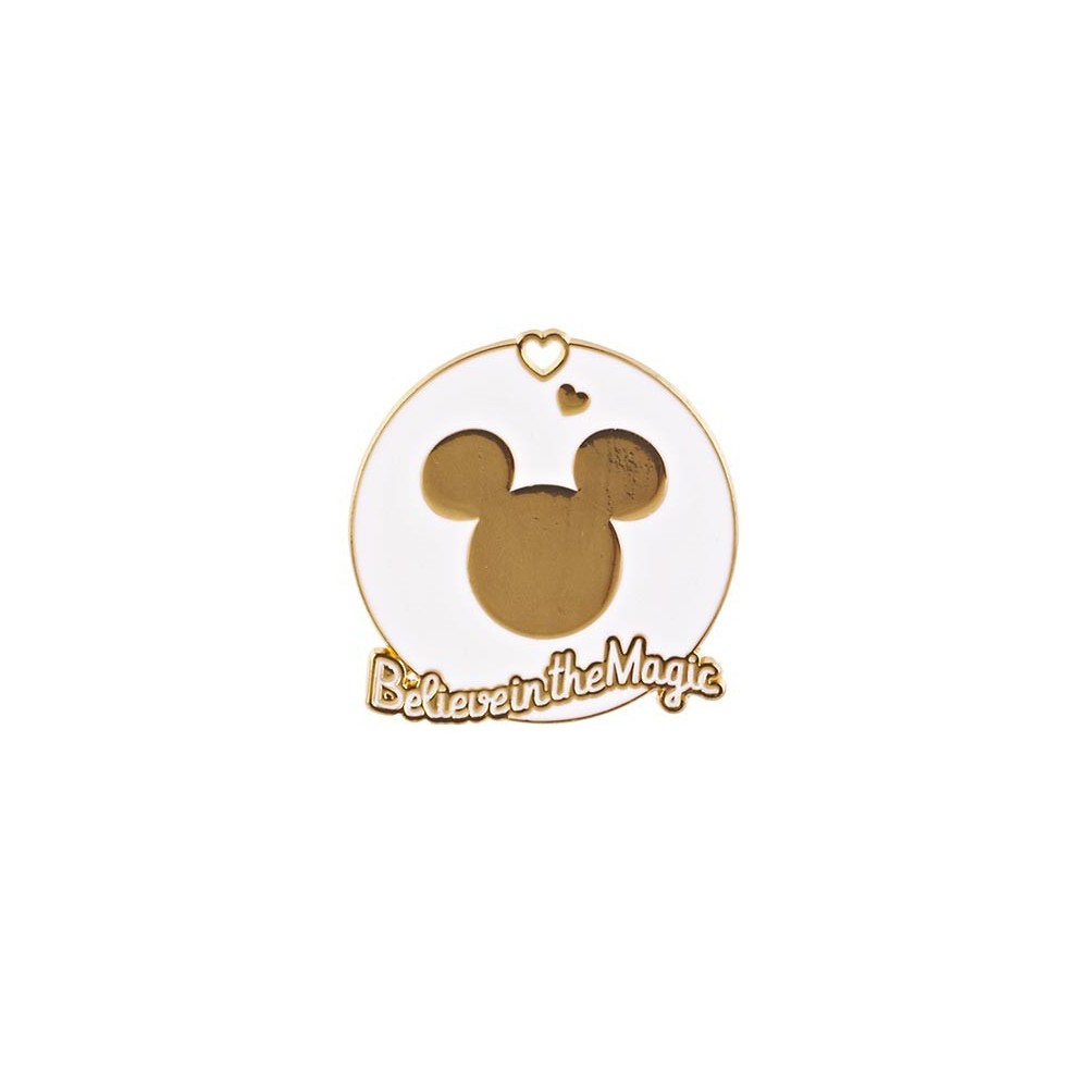 MAGNETE ICONA MICKEY ORO-BIANCO D4.5