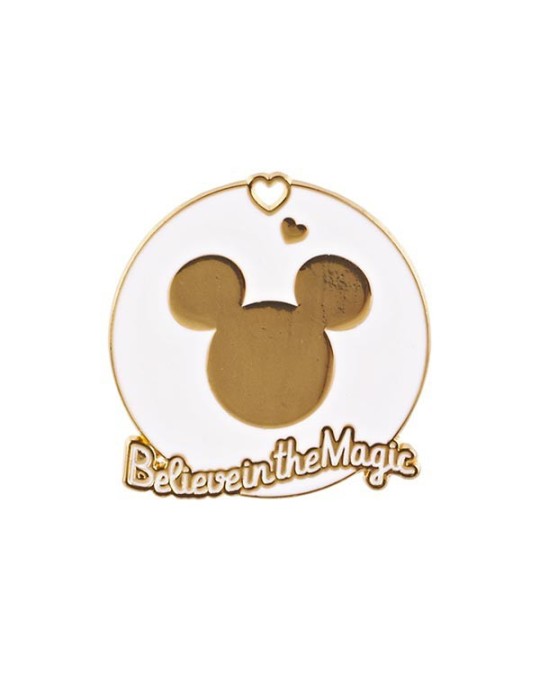 MAGNETE ICONA MICKEY ORO-BIANCO D4.5