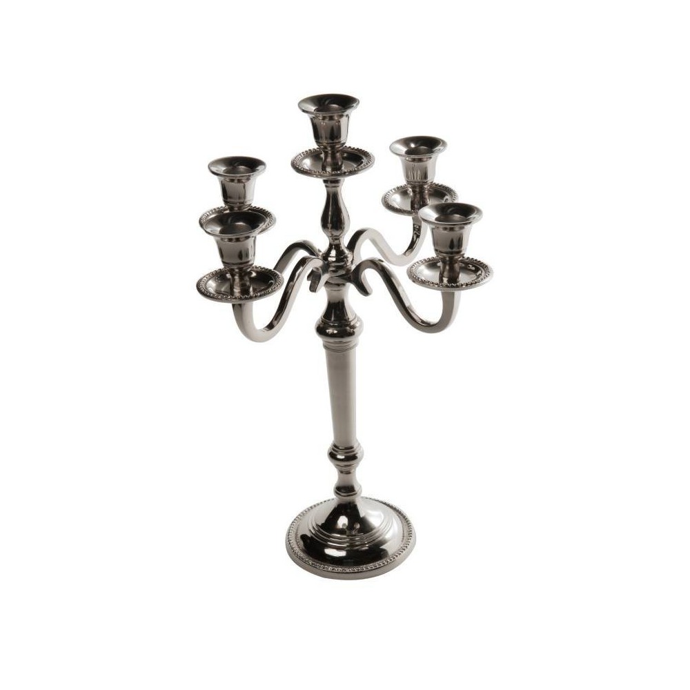 CANDELABRO METALLO X5 CM 40
