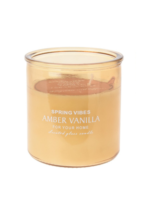 CANDELA PROFUMATA IN VETRO