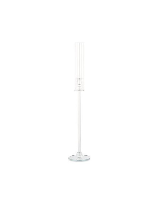 CANDELABRO VETRO CON PARAVENTO H74.5