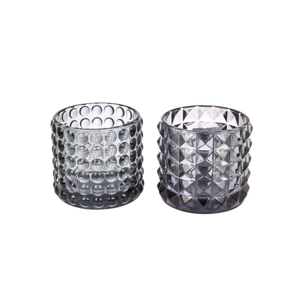 VASETTO VETRO 2ASS GREY