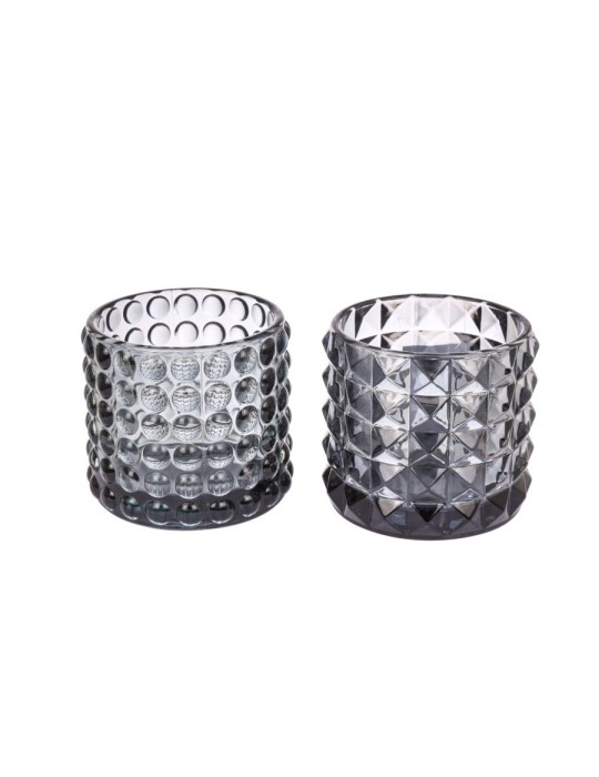 VASETTO VETRO 2ASS GREY