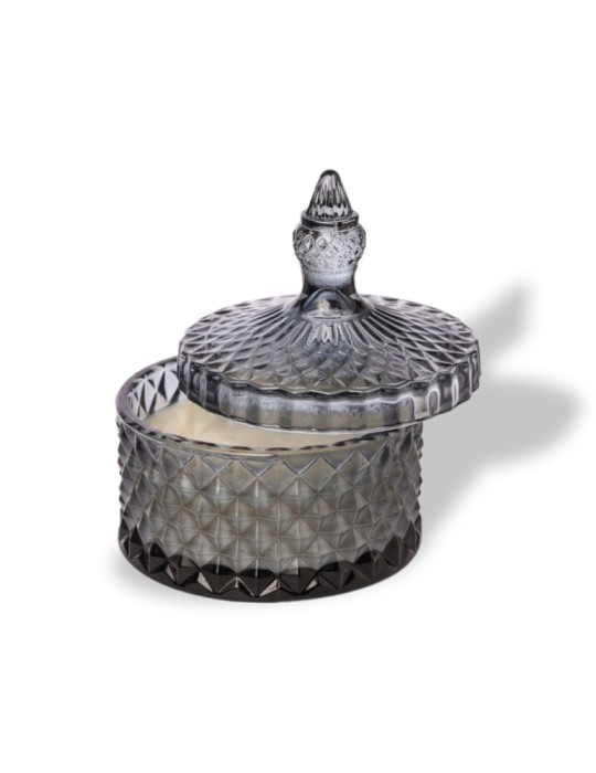 CANDELA IN VETRO PINK