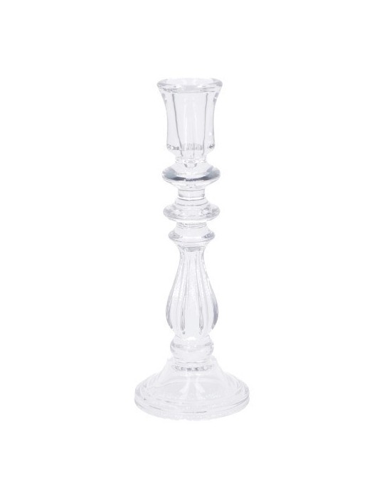 PORTA CANDELA VETRO MELL-D10XH28
