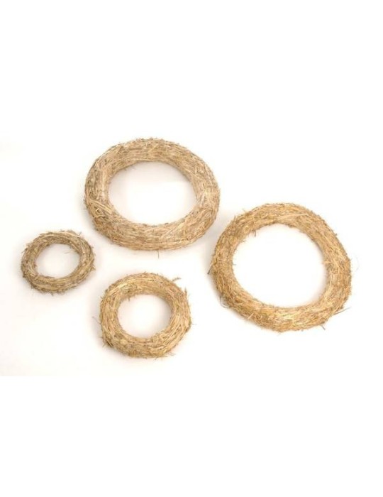 CORONA PAGLIA NATURAL D35 H6