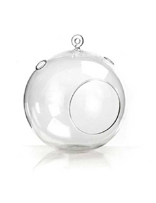 SFERA DI VETRO  DA APPENDERE D8XH9CM