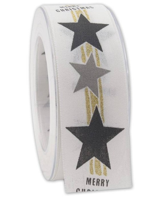 NASTRO MERRY XMAS  WHITE