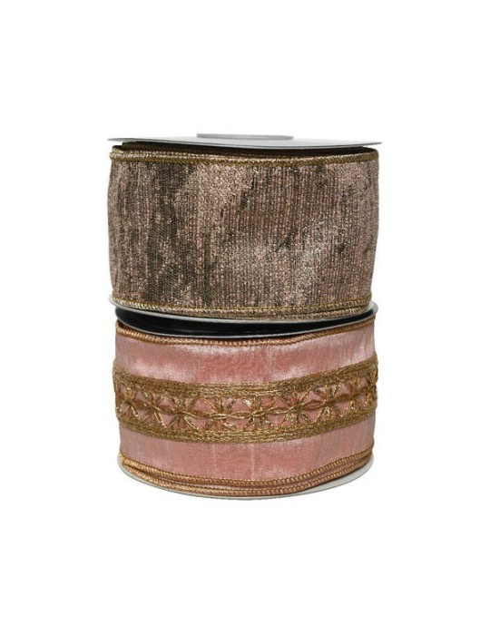 NASTRO ORGANZA BLUSH PINK