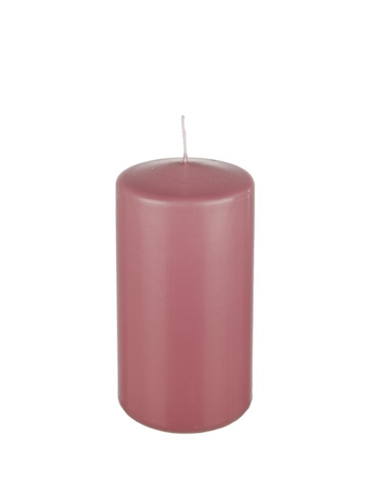 CANDELA BASIC ROSA CALDA 6X12CM