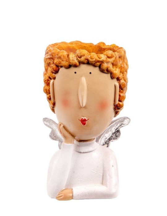 TESTA ANGELO WHITE 18CM