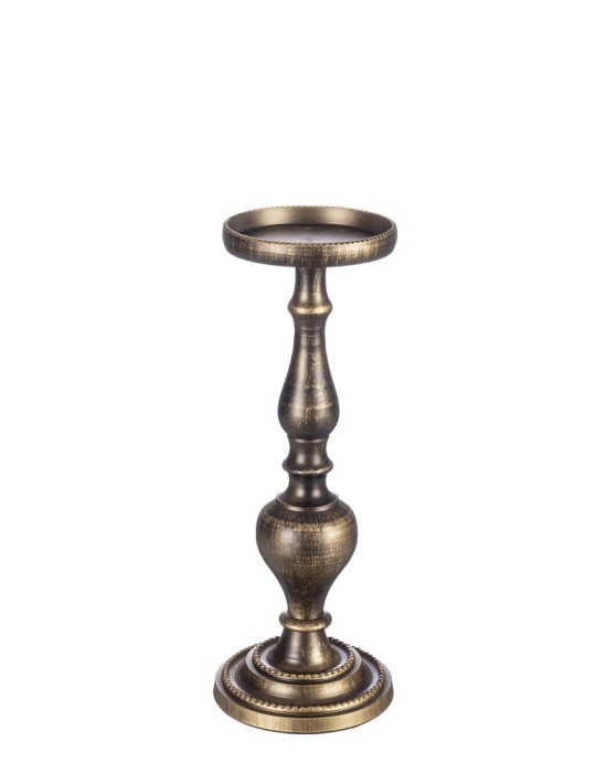 CANDELABRO DARIKA 1 FUOCO BRUNITO H32