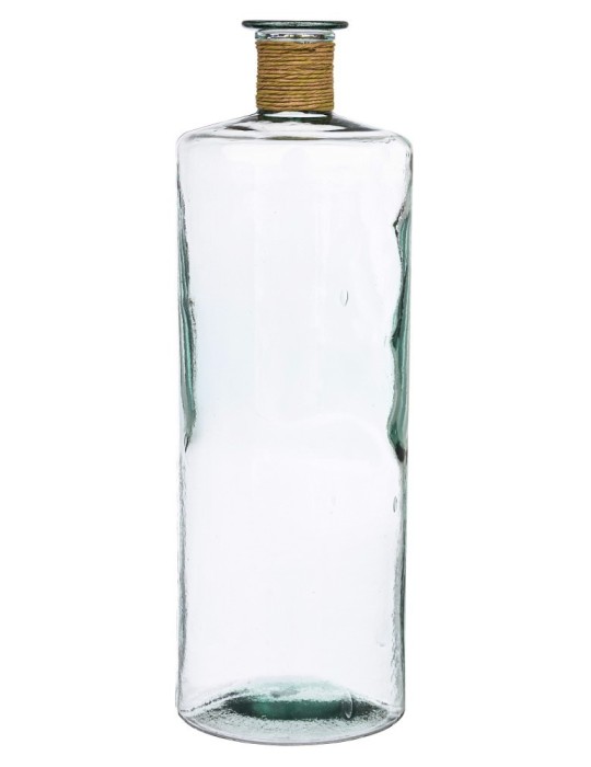 BOTTIGLIA VT ROTANG TRASPARENTE H79