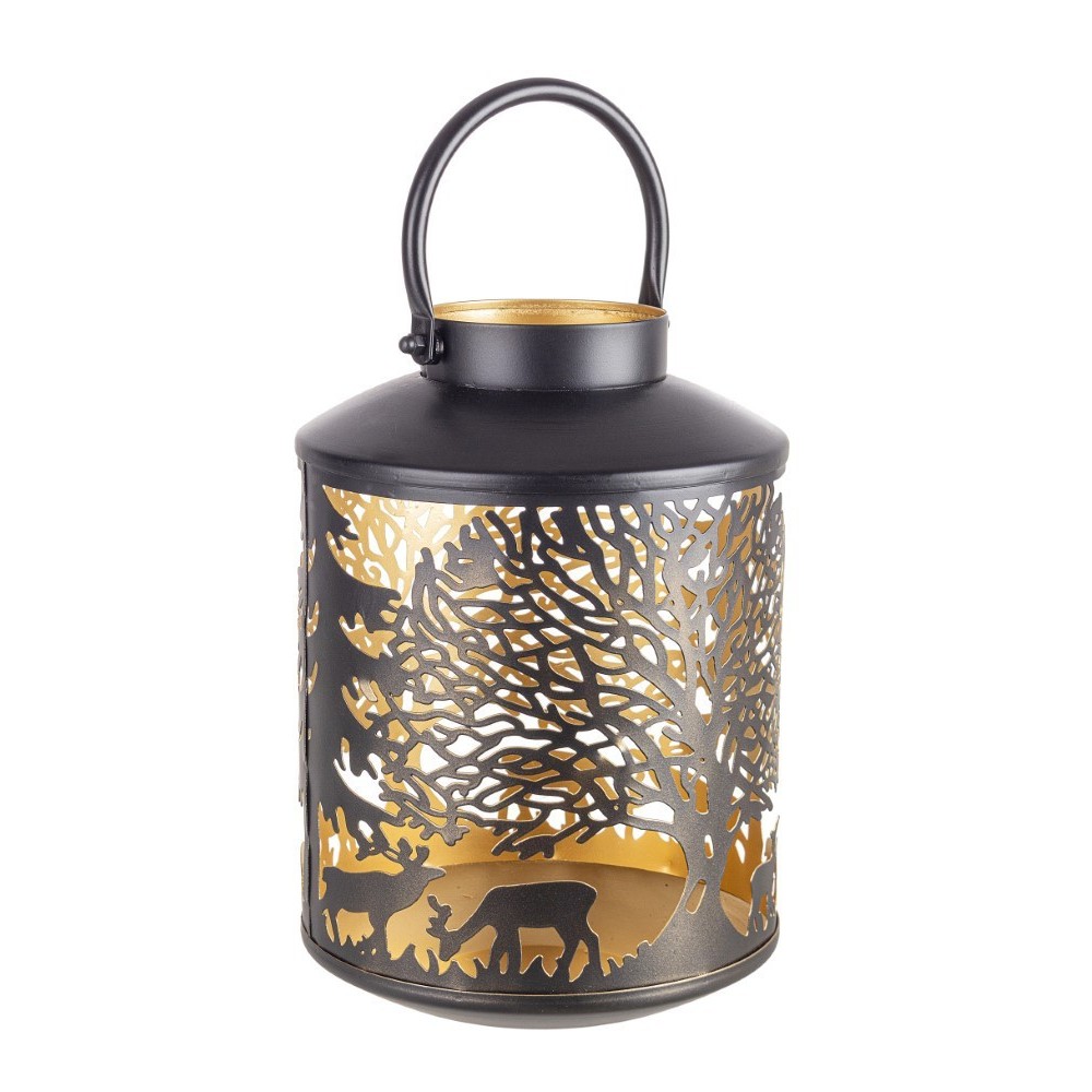 LANTERNA DAYA RENNA NERO D20 H28