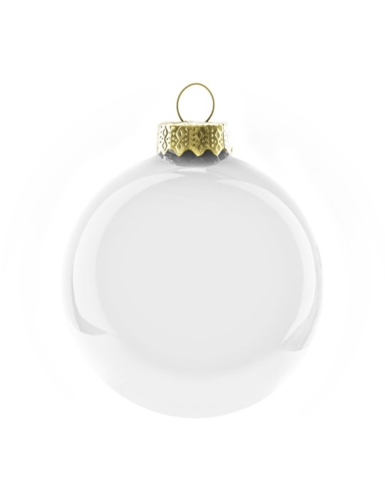 SFERA VETRO BIANCA