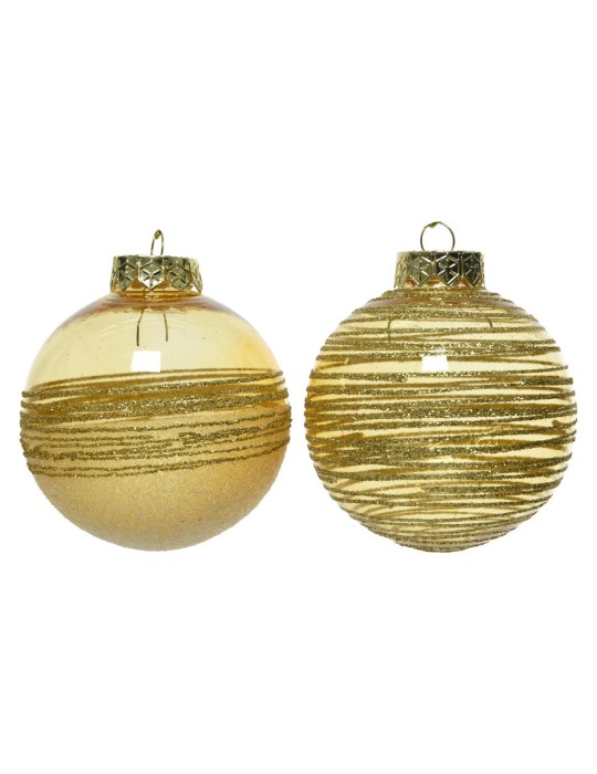 SFERA LUCIDA GLITTER GOLD D8