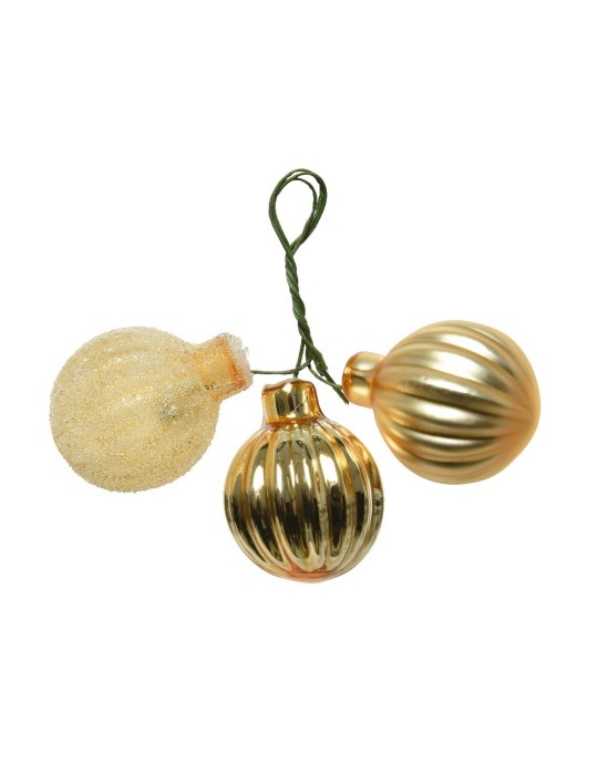 PALLINE SU FILO IN VETRO 2 MODELLI