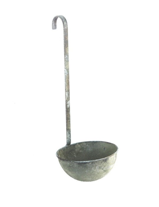 PORTACANDELA A FORMA DI MESTOLO