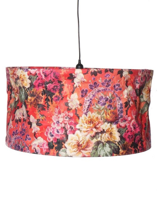 LAMPADARIO FLOREALE CARTA