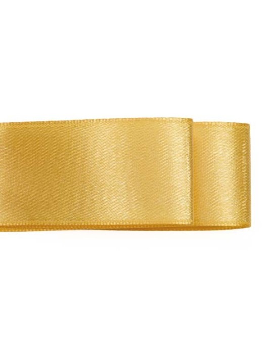 NASTRO DOPPIO-RASO GIALLO ORO