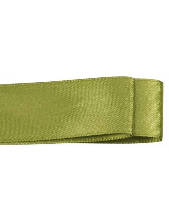 NASTRO DOPPIO-RASO VERDE MUSCHIO