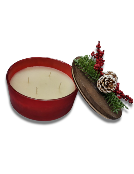 CANDELA PROFUMATA IN  VETRO