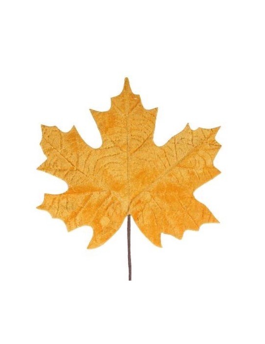 FOGLIA VELLUTO GIALLO