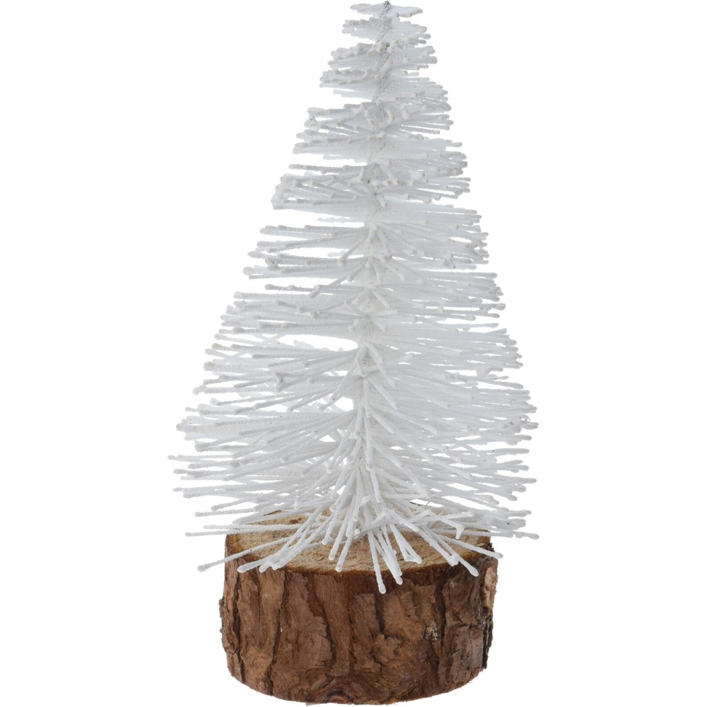 ALBERO GLITTER BIANCO 14CM