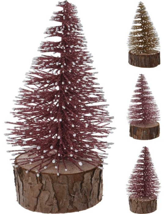 ALBERO GLITTER ASHLEY 3 ASSORTITI 14CM