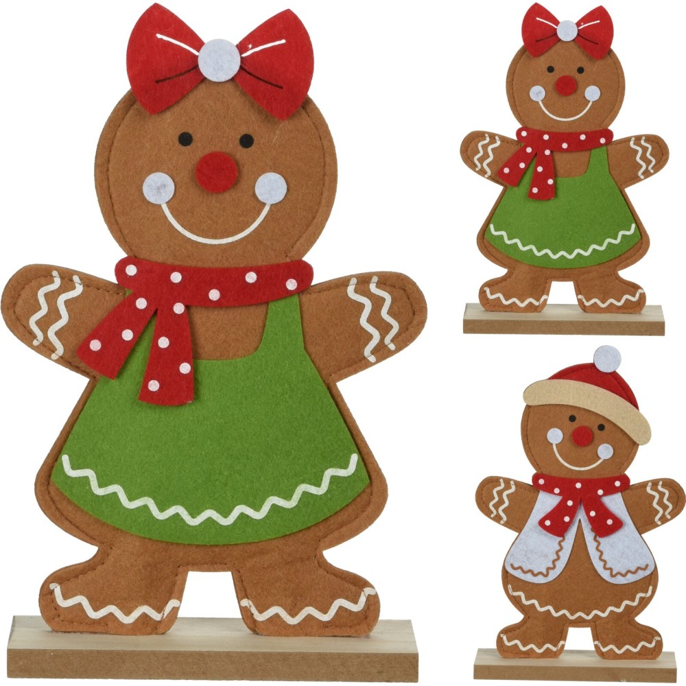 PAN DI ZENZERO FELTRO 26CM2ASS