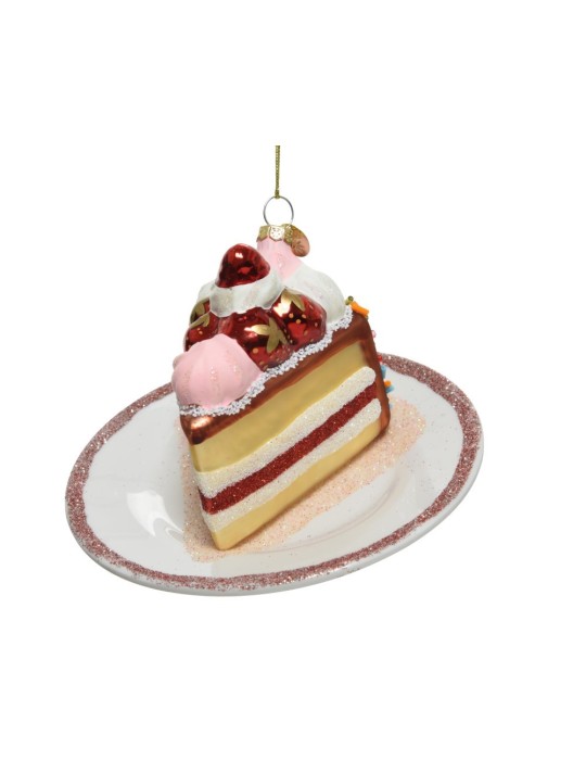 FETTA TORTA DA APP IN VETRO 12.5X12.5XH8.