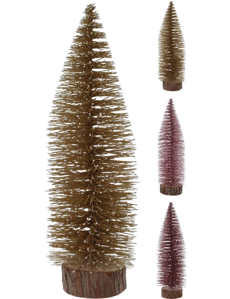 ALBERO GLITTER 35CM ASHLEY 3 ASSORTITI