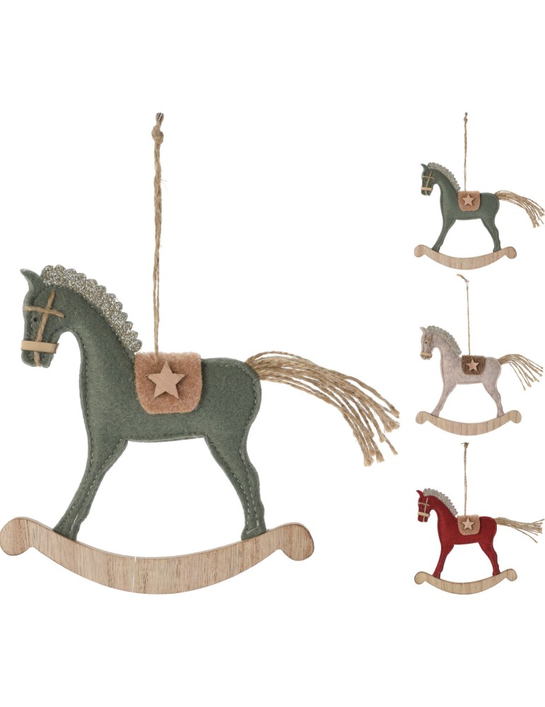 PENDENTE CAVALLO DONDOLO15CM3A