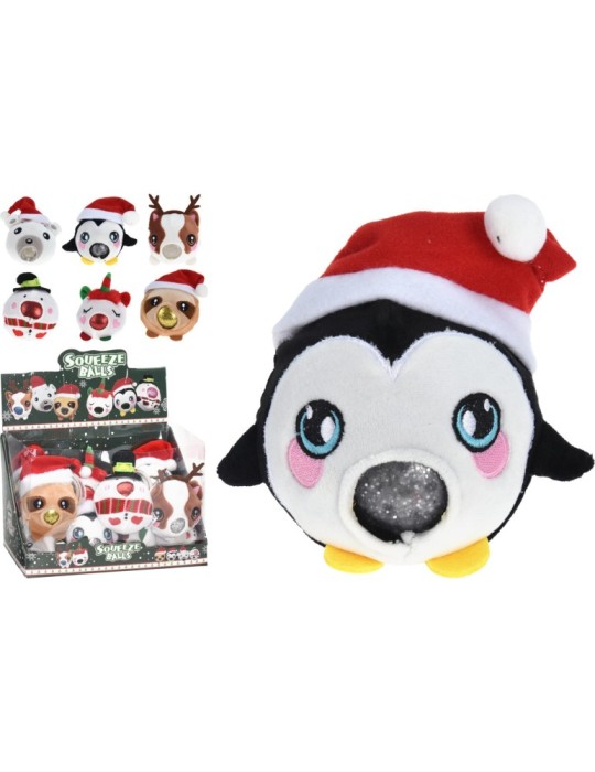 FIGURA NATALE SQUEEZY 10CM 6ASSORTIMENTI