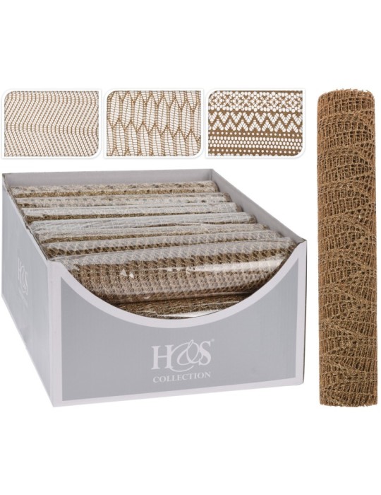 ROTOLO STOFFA 200CM CHAMPAGNE 3ASSORTITI