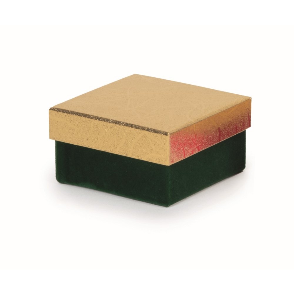MINI BOX GOLD-GREEN 8.5CM