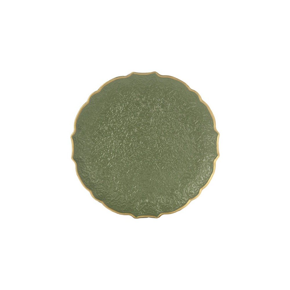 SOTTOPIATTO VERDE D.33 CM PVC
