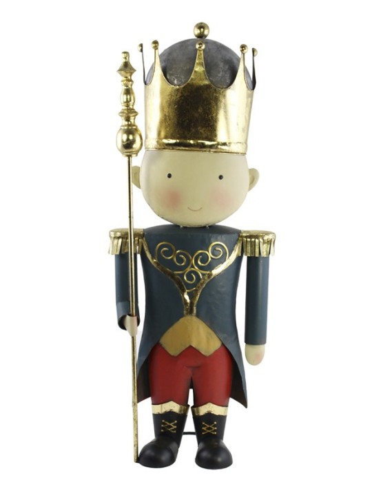 SOLDATO BLU RED H95CM METALLO