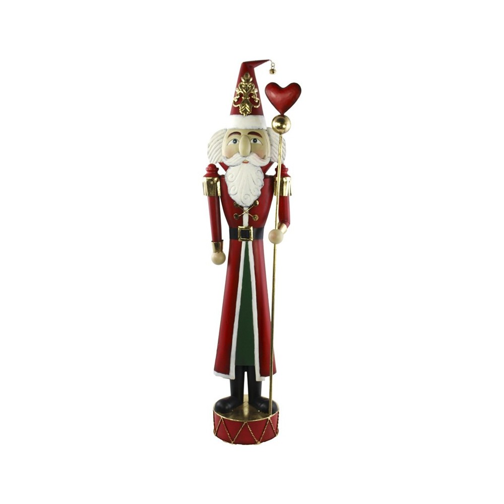 BABBO NATALE H200 CM METALLO