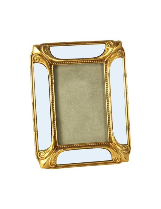 CORNICE ORO GRIGIA 13X18 RESINA