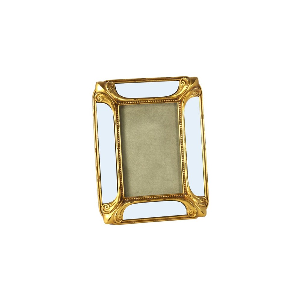 CORNICE ORO GRIGIA 10X15 RESINA