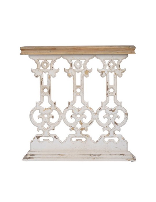 CONSOLLE 81X30X82CM LEGNO