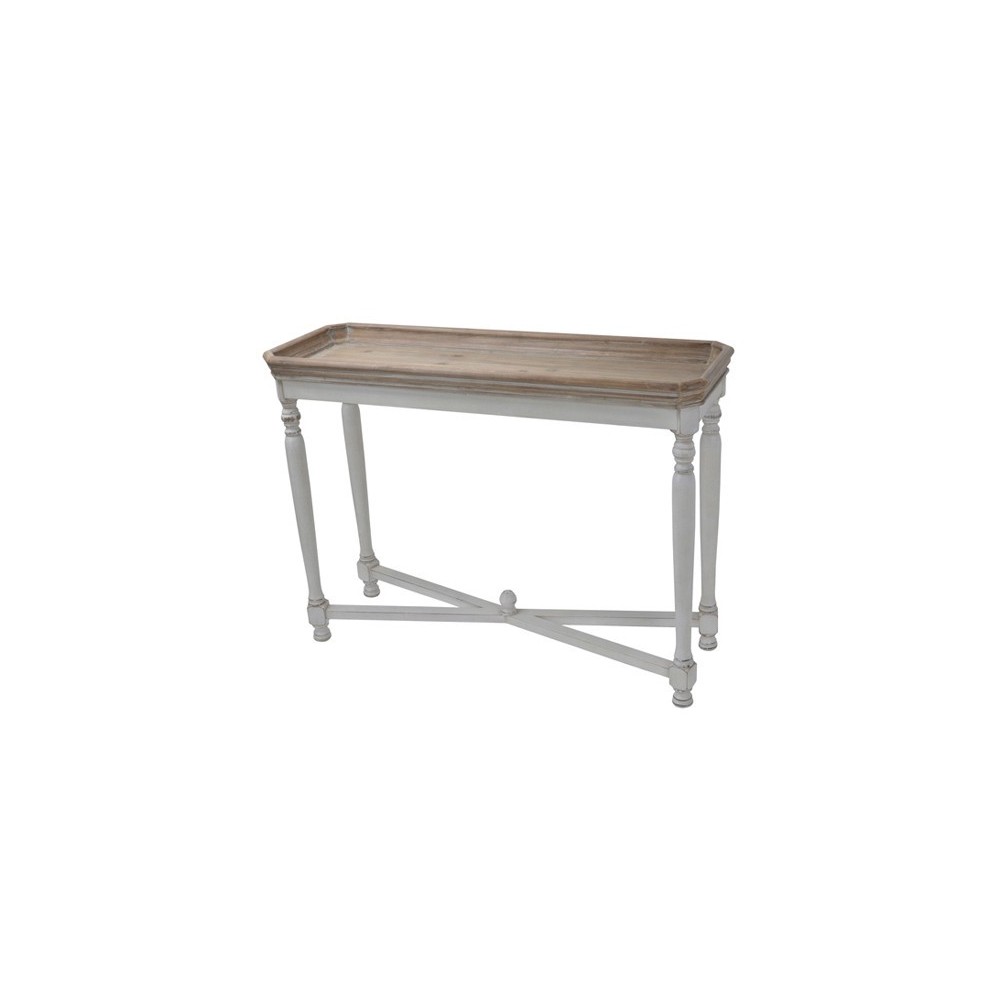 CONSOLLE 106X35X77CM LEGNO